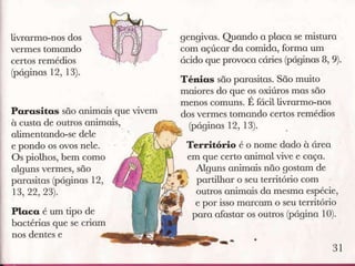 Livro lavar, escovar e esfregar