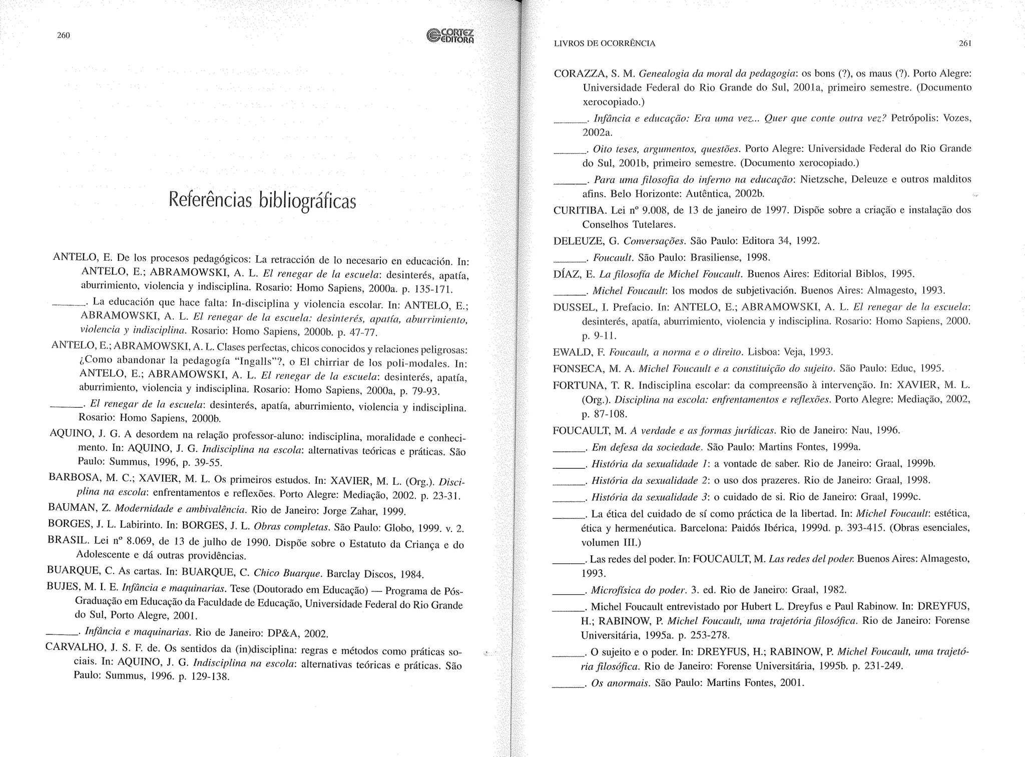 Livro livros de ocorrência ratto