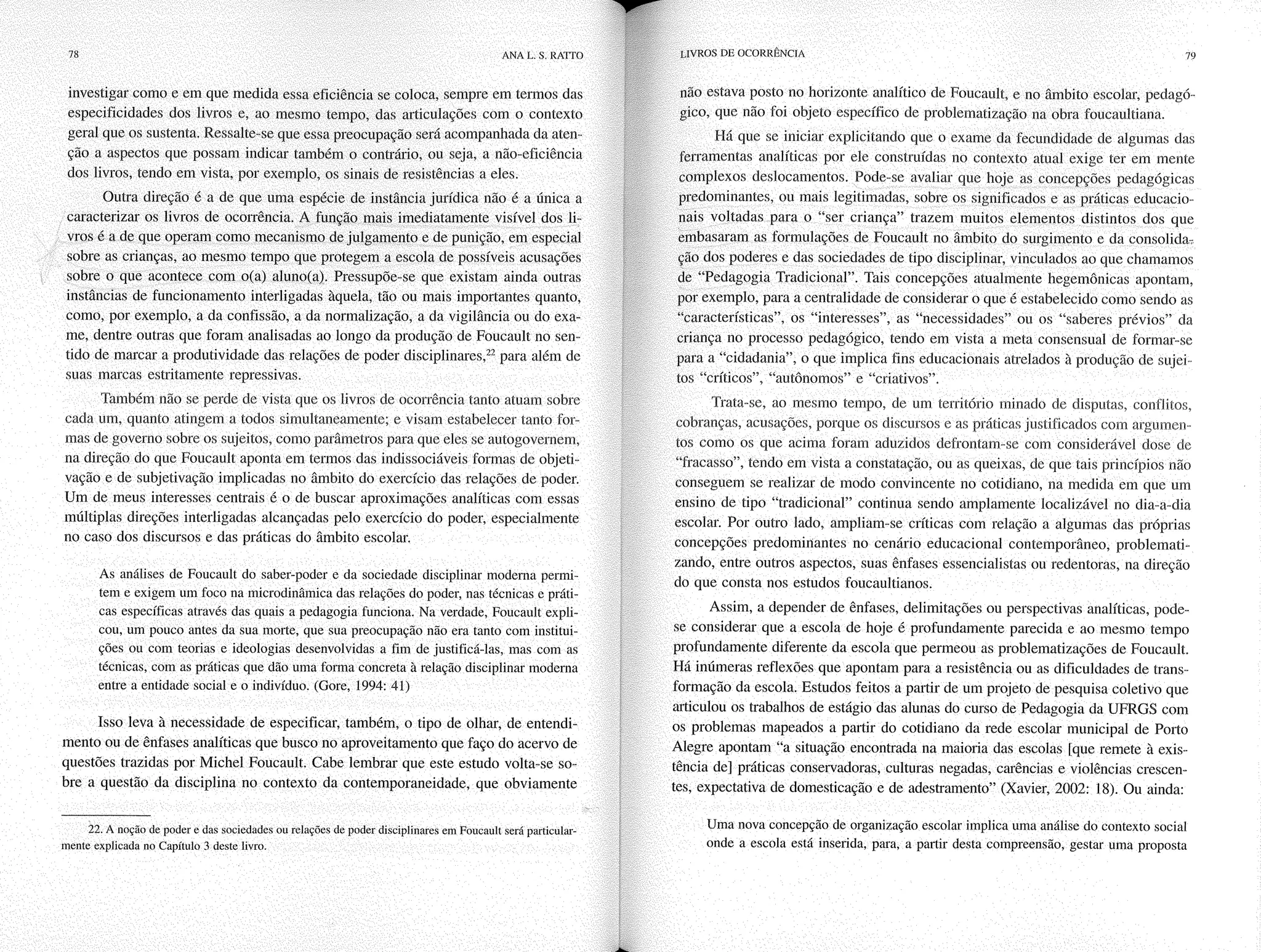 Livro livros de ocorrência ratto