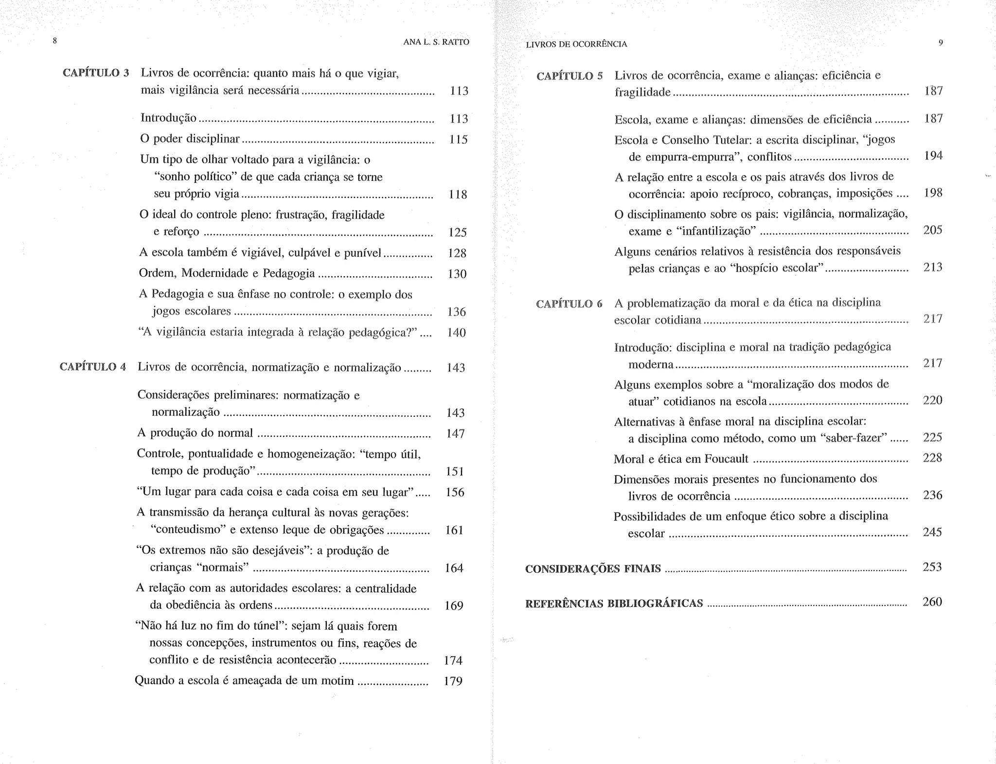 Livro livros de ocorrência ratto