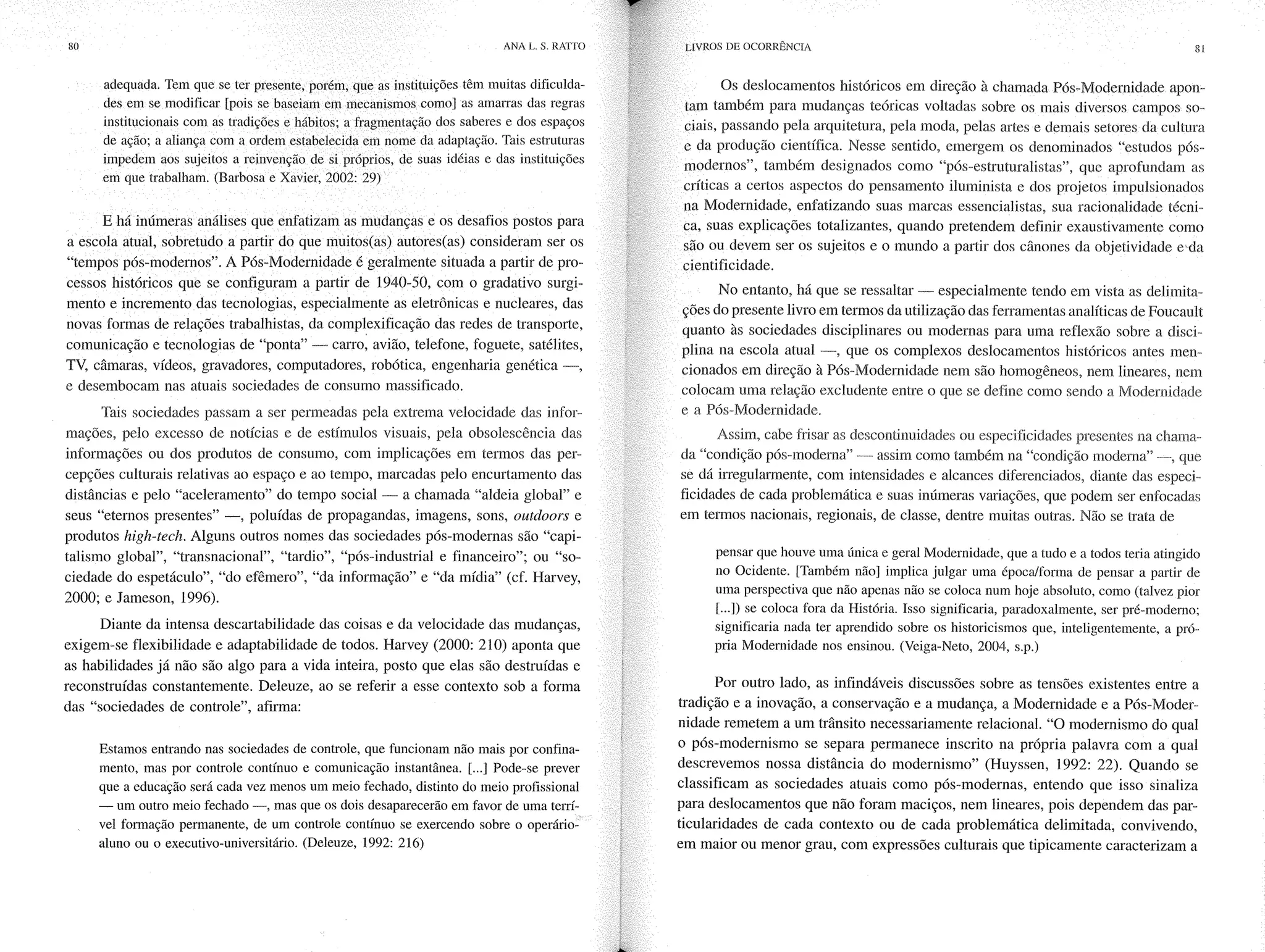 Livro livros de ocorrência ratto