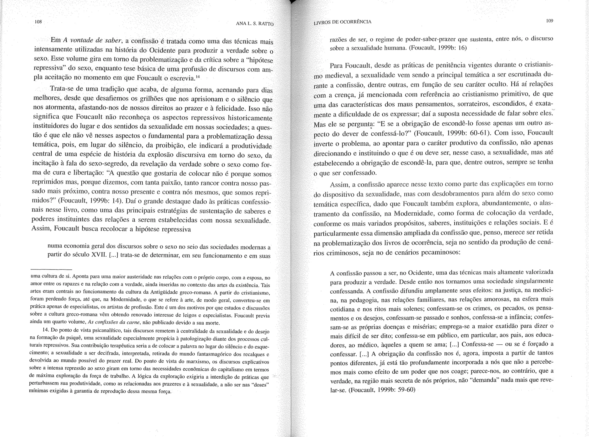 Livro livros de ocorrência ratto