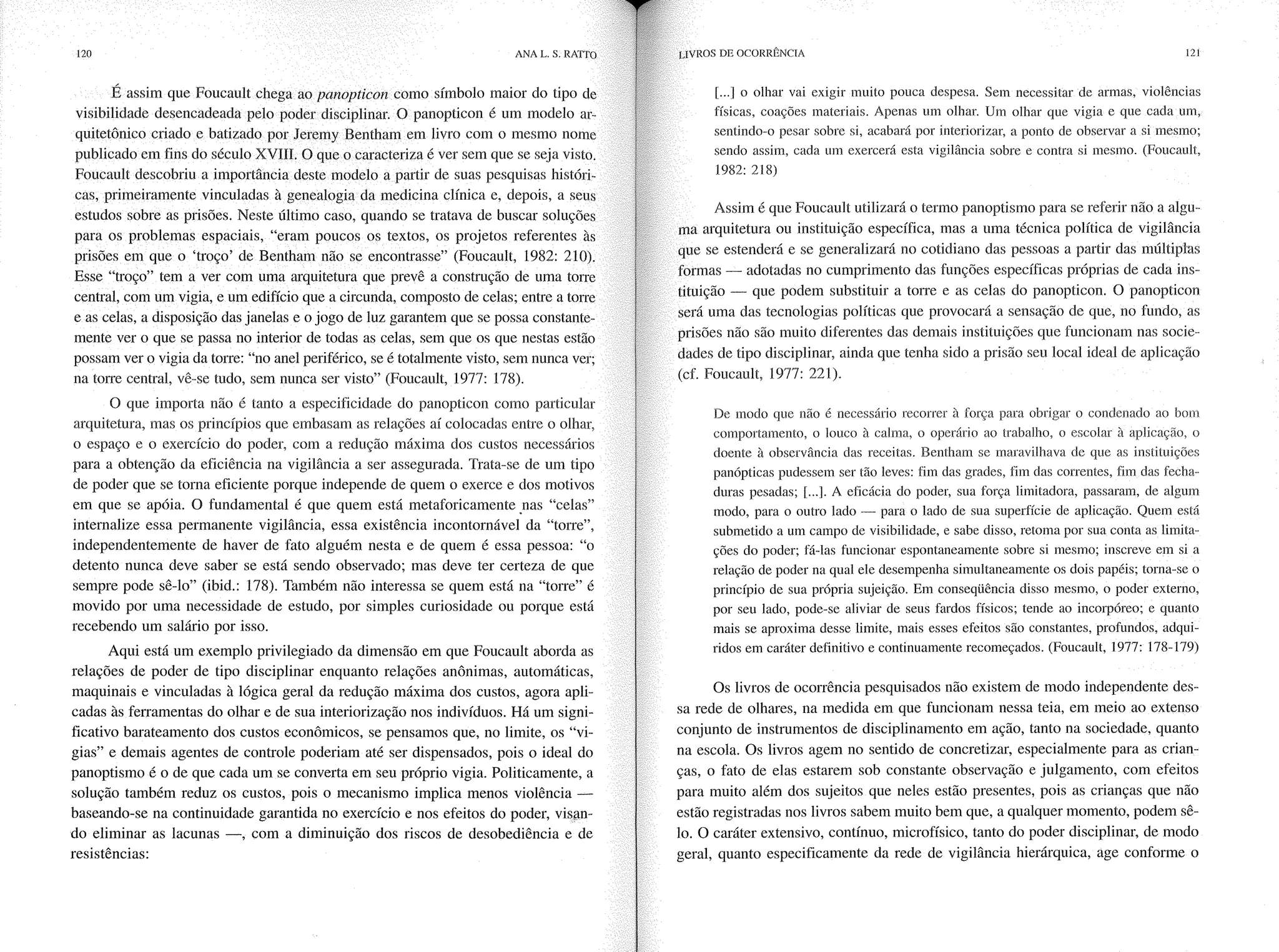 Livro livros de ocorrência ratto