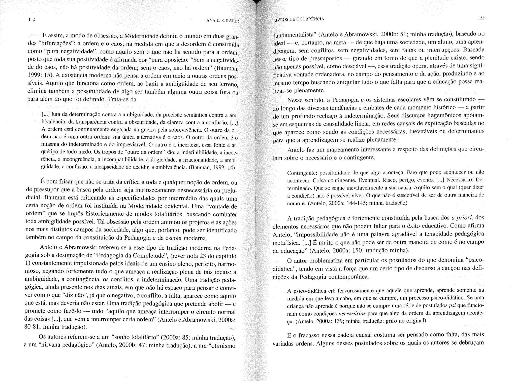 Livro livros de ocorrência ratto