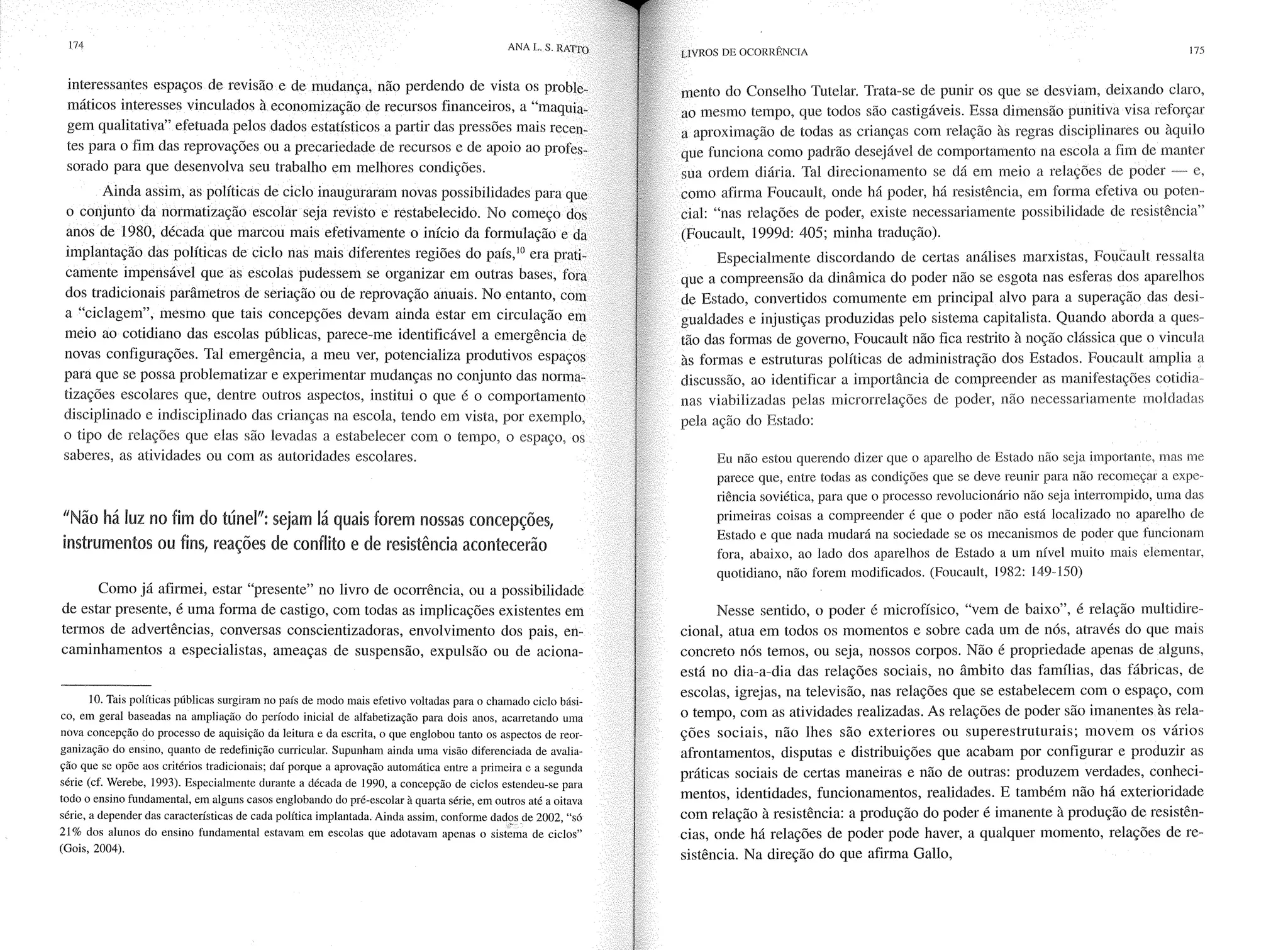 Livro livros de ocorrência ratto