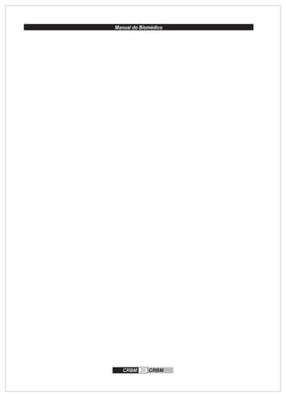 Manual do Biomédico
CRBM 20 CRBM
 