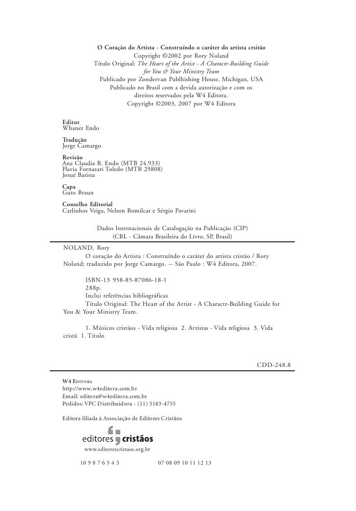Livro O Coracao Do Artista livro o coracao do artista