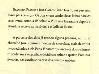 Livro - O pum e o piriri do vizinho