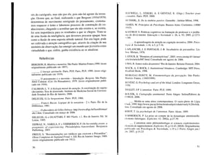 vés do cartógrafo, mas não por ele, pois não há agente da inven-
ção. Ocorre que, ao final, realizando o que Bergson (1934/1979)
denominou de movimento retrógrado do pensamento, costuma-
mos esquecer o lento e laborioso processo de construção do co-
nhecimento, chegando a acreditar que ele não existiu e, se existiu,
foi sem importância para os resultados a que se chegou. Trata-se
de uma ilusão da inteligência, que devemos procurar apagar, bem
como a ilusão de uma suposta atitude natural. Em seu lugar, pode
ser cultivada a atenção cartográfica que, através da criação de um
território de observação, faz emergir um mundo que já existia como
virtualidade e que, enfim, ganha existência ao se atualizar.
Referências
BERGSON, H. Matéria e memória. São Paulo: Martins Fontes, 1990. (texto
originalmente publicado em 1897).
___ o L'énergie spirituelle. Paris, PUF, Paris, PUF, 1990. (texto origi-
nalmente publicado em 1919).
___ o O pensamento e o movente - Introdução. Bergson. São Paulo:
Abril Cultural. (Col. Os Pensadores), 1979. (texto originalmente publi-
cado em 1934).
CALIMAN, L. V. A biologia moral da atenção. A constituição do sujeito
(des)atento. Tese de doutorado. Instituto de Medicina Social da Universi-
dade Estadual do Rio de Janeiro, 2006.
DELEUZE, G. Le bergsonisme. Paris: PUF, 1966.
___ o Francis Bacon: Logique de la sensation - 2 V.Paris: Éd. de la
Différence, 1981.
___ o O abecedário de Gilles Deleuze. http://www.ufrgs.br/faced/tomaz/
abc1.htm. Consultado em março de 2006.
DELEUZE, G. e GUATTARI, F. Mil Platôs. V.1. Rio de Janeiro: Ed. 34
Letras, 1995.
DEPRAZ, N., VARELA, F. e VERMERSCH, P. On becominhg aware. a
pragmatic of experiencing. Philadelphia-Amsterdam: Benjamin
Publishing, 2003.
FREUD, S. "Recomendações aos médicos que exercem a Psicanálise".
Obras Completas de Sigmund Freud. V.XII. Rio de Janeiro: Imago, 1969.
(texto originalmente publicado em 1912)
50
IIATWELL, 1., STRERI, A. E GENTAZ, E. (Orgs.) Toucher pour
, Ollllaltre. Paris: PUF, 2000.
1I11SSERL, E. De la sinthese passive. Grenoble : Jérôme Milon, 1998.
'AMES, W. Principios de Psicologia. Buenos Aires: Corrientes, (1890/
,()45).
KASTRUP, V. Políticas cognitivas na formação do professor e o proble-
lIIa do devir-mestre. Educação e Sociedade v. 26, n. 93, 2005, p.1273-
1.~X8.
__ o A aprendizagem da atenção na cognição inventiva, 2004. Psico-
logia & Sociedade, v.16, n.3, p.7-16.
I.APLANCHE, J. E PONTALIS, J.-B. Vocabulário de psicanálise. Lis-
hoa: Moraes, 1976.
I.ATOUR, B. "Promises of constructivism", 2003. www.ensmp.fr/-latour/
articles/article/087.html Consultado em agosto de 2006.
1.1MA, R. Somos todos desatentos? Rio de Janeiro: Relume Dumará, 2004.
MACK, A. E ROCK, I. Inattentional blindness. Cambridge: MIT Press,
Bradford Book, 1998.
MERLEAU-PONTY, M. Fenomenologia da percepção. São Paulo:
Martins Fontes, (1945/1999).
I~EVESZ, G. Psychology and art of the blindo London: Longmans Green
I()50. '
MIALET, J-P. L'attention. Paris: PUF, 1999.
){OLNIK, S. Cartografia sentimental. Porto Alegre: Sulina/Editora da
IIFRGS,2006.
, __ o Molda-se uma alma contemporânea. O vazio-pleno de Lígia
( lark. 1999. http://www.pucsp.br/nucleodesubjetividade/suely%20rolnik.
111m.Consultado em agosto de 2006.
){IBOT, T. La psychologie de l'attention. Paris: A1can, 1889.
V ERMERSCH, P. La prise en compte de la dynamique attentionelle:
l'Il'ments théoriques. Expliciter, 43, 2002a, p.27-39. _
_. L' attention entre phénoménologie et sciences expérimentales:
I'll-mcnts de rapprochement. Expliciter, 44, p.14-43, 2002b. Originalmente
puhlicado em Psicologia & Sociedade, v.19 n.l Porto Alegrejan./
,1111. 2007, p.15-22
51
 