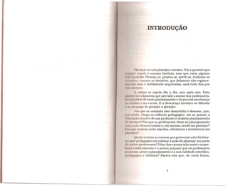Livro - Porque planejar como planejar
