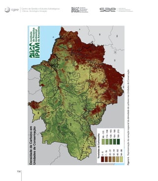 150
                                                                                                         Ciência, Tecnologia e Inovação
                                                                                                                                          Centro de Gestão e Estudos Estratégicos




      Figura 6. Representação da variação espacial da densidade de carbono nas Unidades de Conservação
 