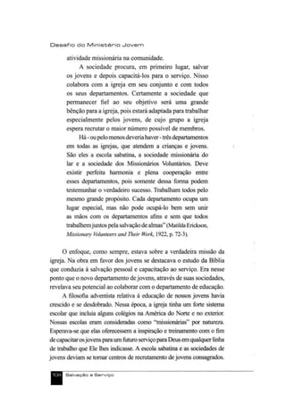 Salvação e Serviço