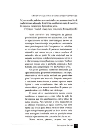 Salvação e Serviço