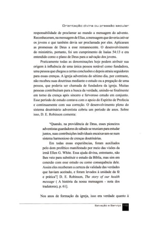 Salvação e Serviço