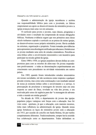 Salvação e Serviço