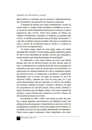 Salvação e Serviço