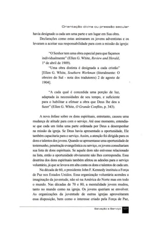 Salvação e Serviço