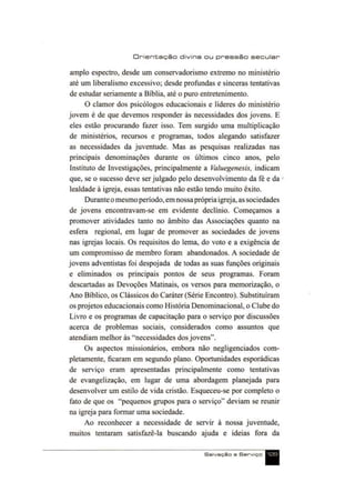 Salvação e Serviço