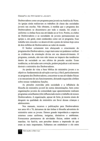 Salvação e Serviço