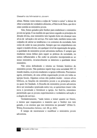 Salvação e Serviço