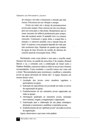 Salvação e Serviço