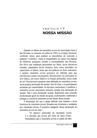 Salvação e Serviço