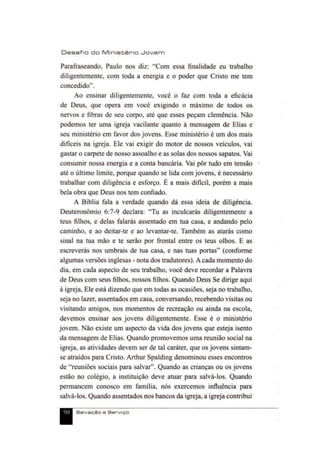 Salvação e Serviço