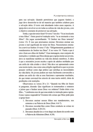 Salvação e Serviço