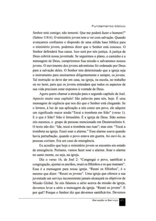 Salvação e Serviço