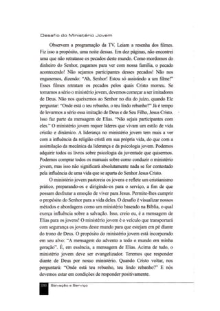 Salvação e Serviço