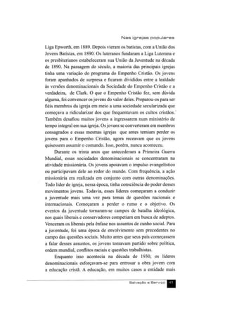 Salvação e Serviço