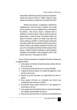 Salvação e Serviço