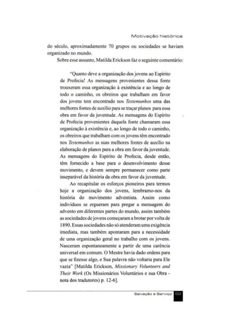 Salvação e Serviço