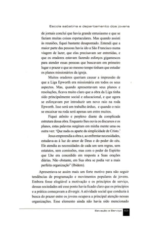 Salvação e Serviço