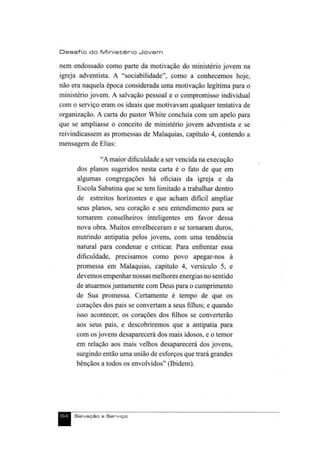 Salvação e Serviço