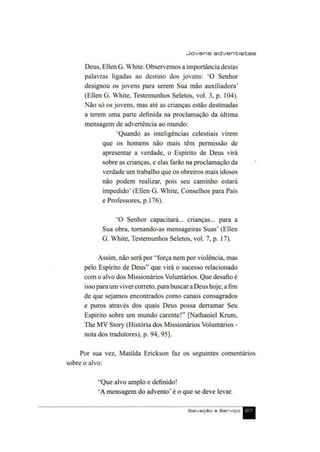 Salvação e Serviço