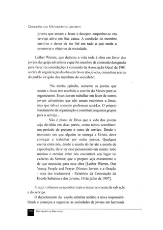 Salvação e Serviço