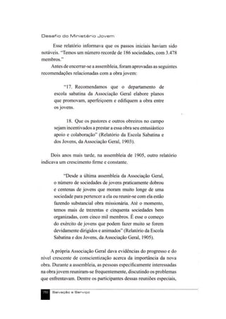 Salvação e Serviço