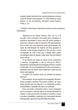 Salvação e Serviço