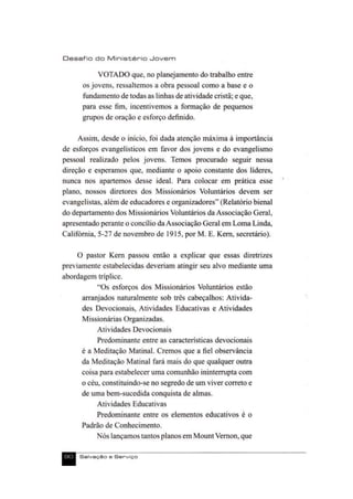 Salvação e Serviço