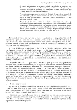 Constituição e Direitos Fundamentais em Perspectiva