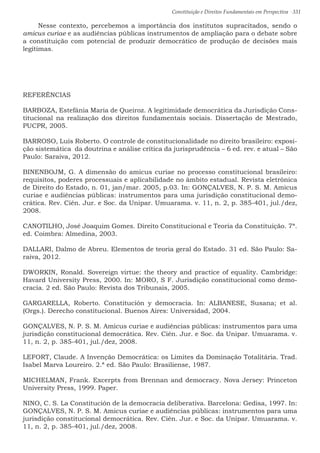 Constituição e Direitos Fundamentais em Perspectiva