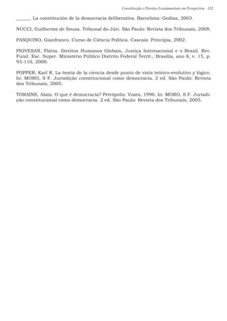 Constituição e Direitos Fundamentais em Perspectiva