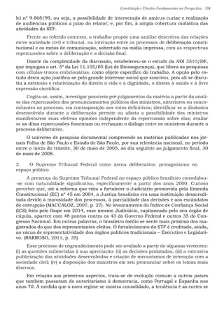 Constituição e Direitos Fundamentais em Perspectiva