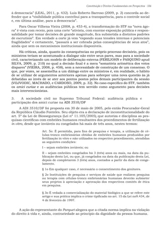 Constituição e Direitos Fundamentais em Perspectiva