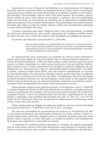 Constituição e Direitos Fundamentais em Perspectiva