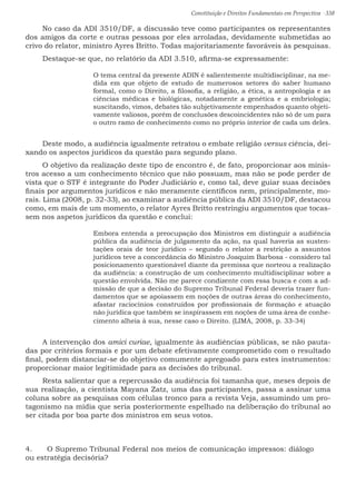 Constituição e Direitos Fundamentais em Perspectiva