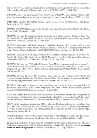 Constituição e Direitos Fundamentais em Perspectiva