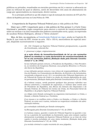 Constituição e Direitos Fundamentais em Perspectiva