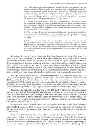 Constituição e Direitos Fundamentais em Perspectiva